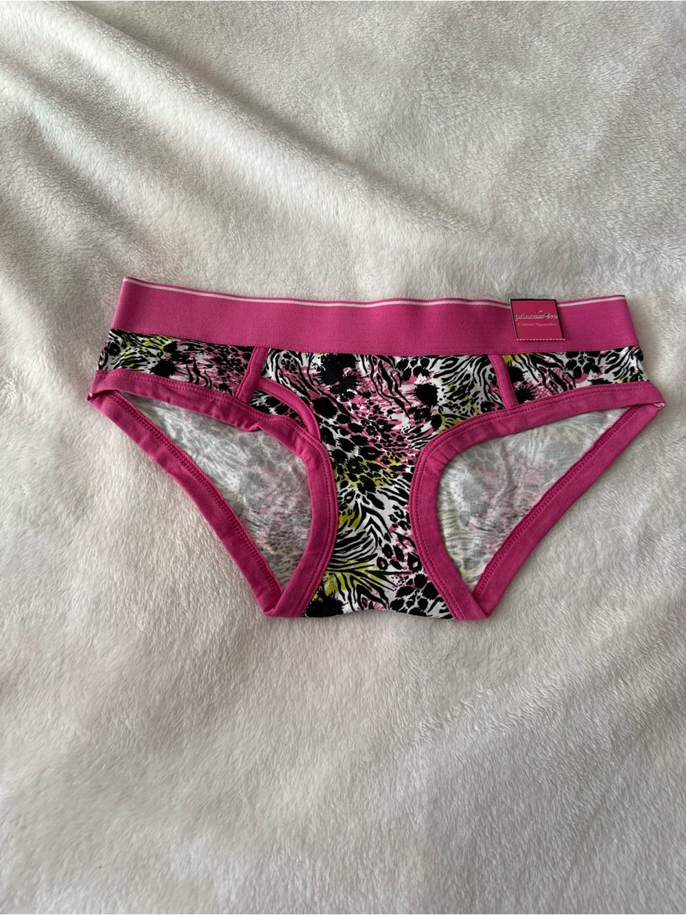 Women’s ' Pink Animal Print Hipster panties